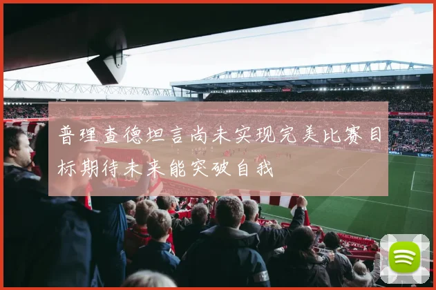 普理查德坦言尚未实现完美比赛目标期待未来能突破自我